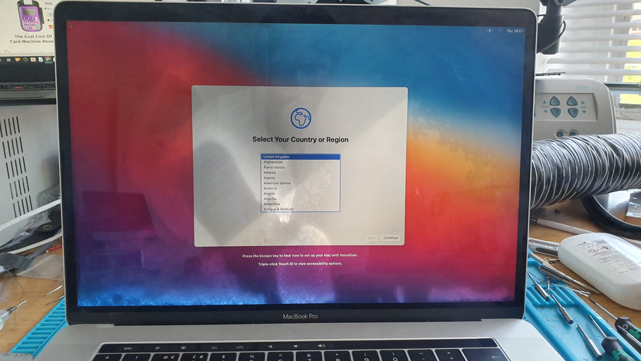 2017 MacBook Pro 15" A1707 which was in a House Fire