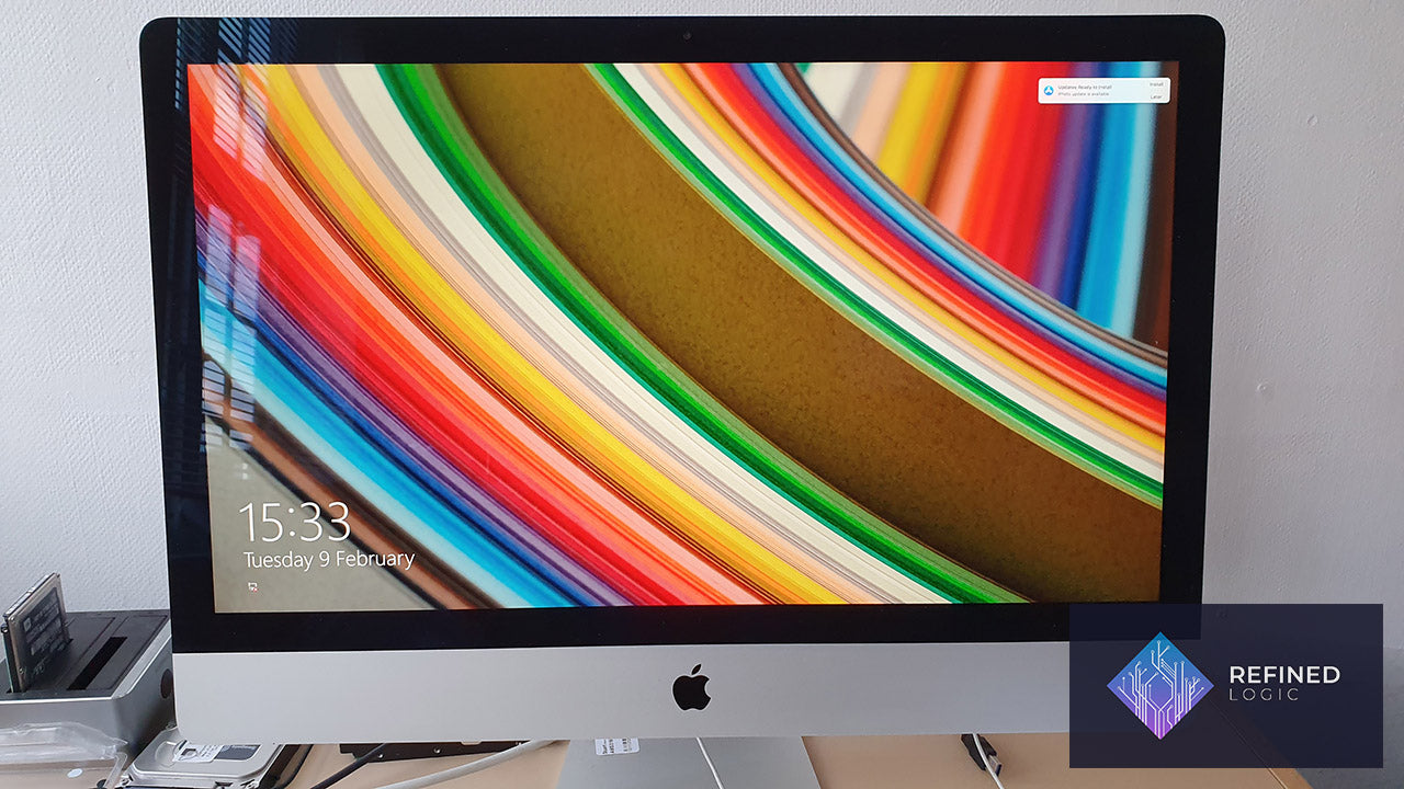 apple iMac A1419 i5 メモリ8GB 画像割れ apple iMac A1419 i5 メモリ